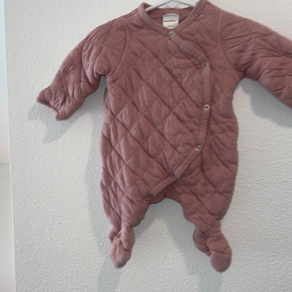 Hanna Anderrson quilted bunting suit